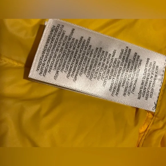 Polo Ralph Lauren 🔥 Men’s Yellow Hooded Packable Puffer Jacket Coat NWT - Picture 15 of 16